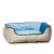 Self-Warming Lounge Sleeper™ selbstwärmendes Haustierbett "S"  Blau / Grau