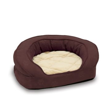   Deluxe Ortho Bolster™ kutya kanapé Medium (padlizsán színű)