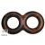 GoughNuts kettős karika fekete TUG (XL méret)
