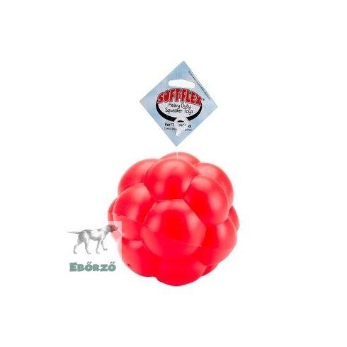 Soft-Flex -  Molekula labda 14 cm (piros)