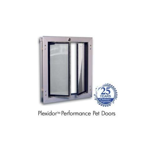 Dvířka PlexiDor® do dveří M - stříbrné