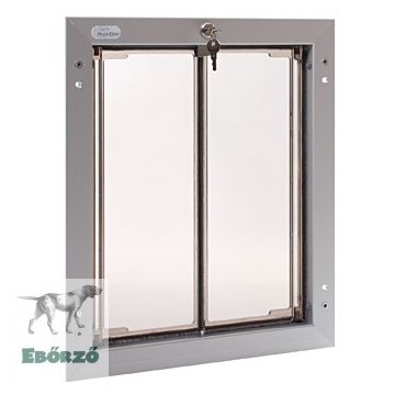 PlexiDor® "L" Door unit color Silver