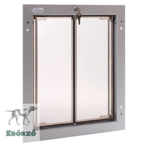Dvířka PlexiDor® do dveří L - stříbrné