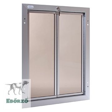 Dvířka PlexiDor® do dveří XL - stříbrné