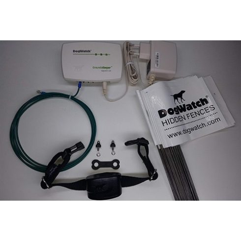 DOGWATCH® láthatatlan kerítés, kutyakerítés közepes- és nagykutyáknak Bronz "M-L" csomag