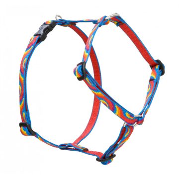   Lupine Original Collection Lollipop Roman Harness  1,25 cm width 23-35 cm -  For small dogs and puppies