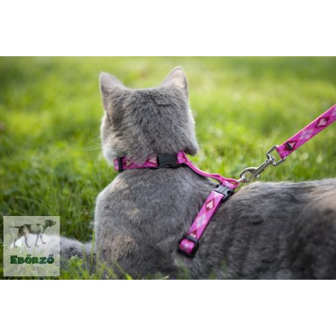 Lupine macska nyakörv (Puppy Love 1,25 cm széles CAT 21-30 cm )