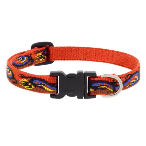 Lupine Original Collection Lucky Dragon Adjustable Collar 1,25 cm width 21-30 cm -  For Small Dogs