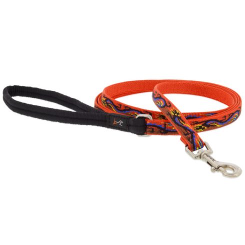 Lupine Microbatch Collection Lucky Dragon Padded Handle Leash 1,25 cm width 183 cm - For small dogs