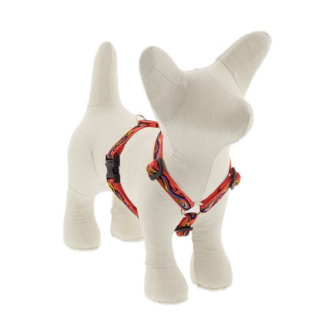 Lupine Original Collection Lucky Dragon Roman Harness  1,25 cm width 23-35 cm -  For small dogs and puppies