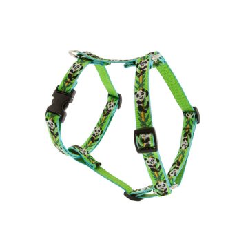   Lupine Original Collection Panda Land Roman Harness  1,25 cm width 23-35 cm -  For small dogs and puppies