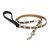 Lupine Original Designs Teddy Bears Padded Handle Leash 1,25 cm width 183 cm - For small dogs