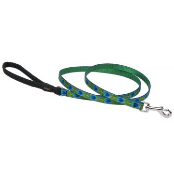   Lupine Original Designs Tail Feathers Padded Handle Leash 1,25 cm width 122 cm - For small dogs