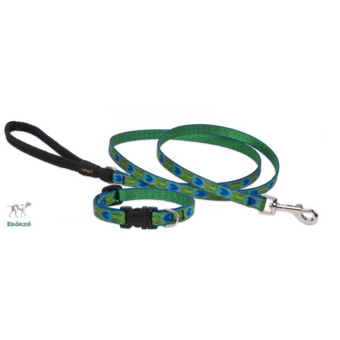 Lupine Original Designs Tail Feathers Padded Handle Leash 1,25 cm width 183 cm - For small dogs