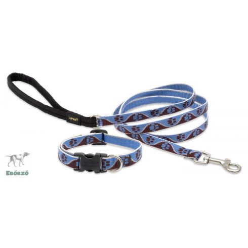 Lupine Original Designs Muddy Paws Padded Handle Leash 1,25 cm width 122 cm - For small dogs