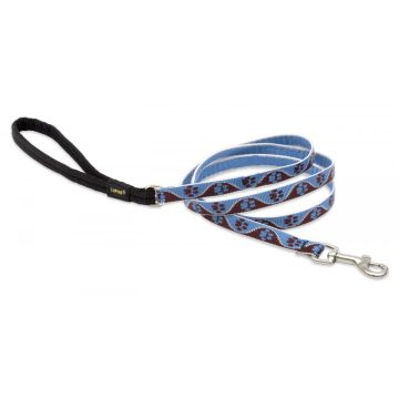   Lupine Original Designs Muddy Paws Padded Handle Leash 1,25 cm width 183 cm - For small dogs
