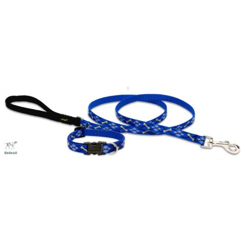 Lupine Original Designs Dapper Dog Padded Handle Leash 1,25 cm width 183 cm - For small dogs