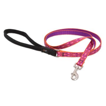   Lupine Original Designs Alpen Glow Padded Handle Leash 1,25 cm width 122 cm - For small dogs