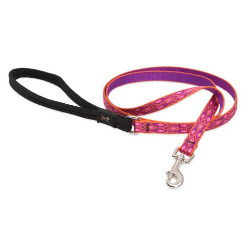 Lupine Original Designs Alpen Glow Padded Handle Leash 1,25 cm width 183 cm - For small dogs