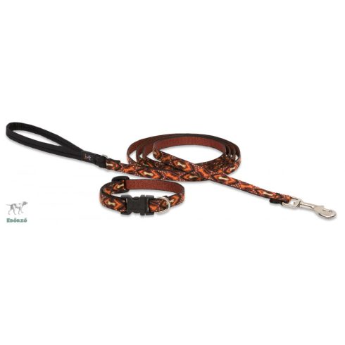 Lupine Original Designs Down Under Padded Handle Leash 1,25 cm width 183 cm - For small dogs