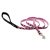 Lupine Original Designs Tickled Pink Padded Handle Leash 1,25 cm width 122 cm - For small dogs