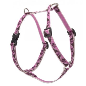   Lupine Original Collection Tickled Pink Roman Harness  1,25 cm width 23-35 cm -  For small dogs and puppies