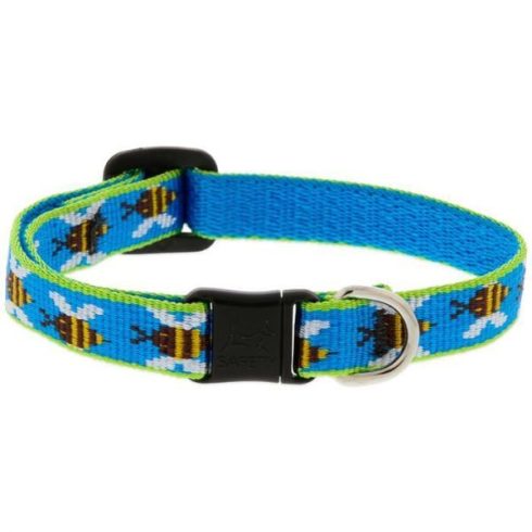 Lupine macska nyakörv (Blue Bees 1,25 cm széles CAT 21-30 cm )