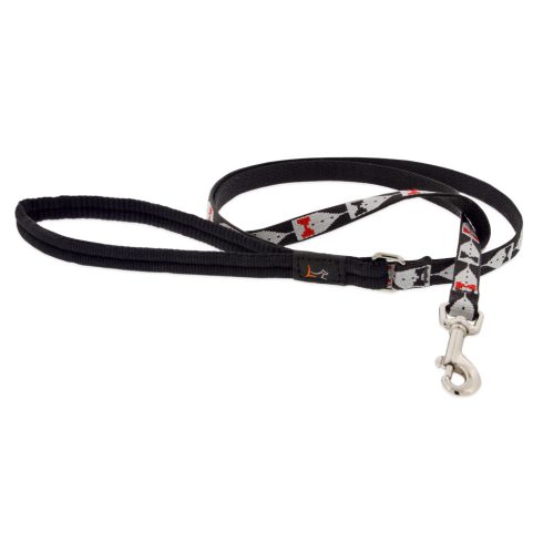 Lupine Microbatch Collection Tuxedo Padded Handle Leash 1,25 cm width 122 cm - For small dogs