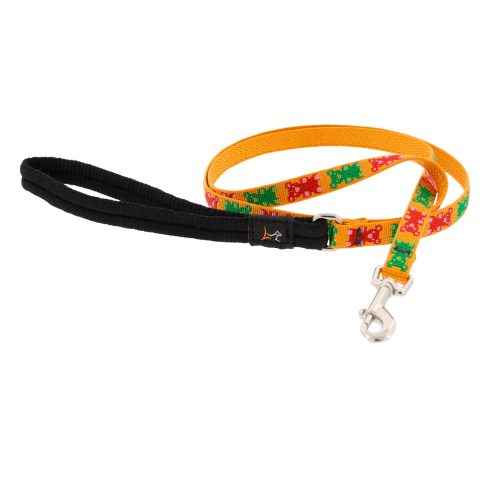 Lupine Microbatch Collection Jelly Bears Padded Handle Leash 1,25 cm width 183 cm - For small dogs
