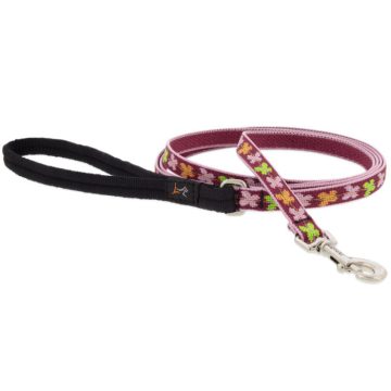   Lupine Microbatch Collection Spring Blush Padded Handle Leash 1,25 cm width 122 cm - For small dogs