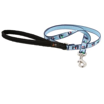   Lupine Microbatch Collection Sail Away Padded Handle Leash 1,25 cm width 122 cm - For small dogs