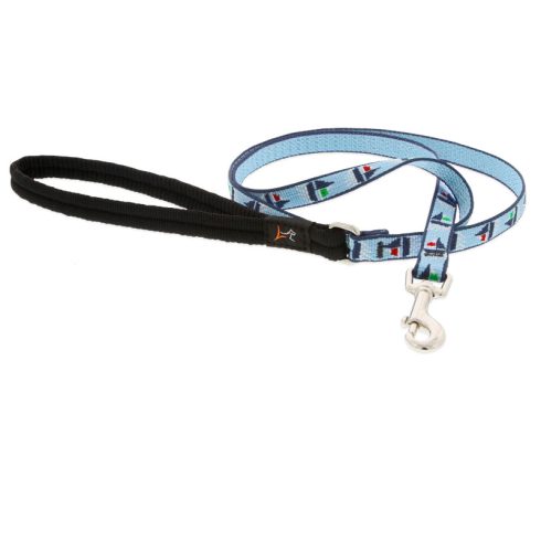 Lupine Microbatch Collection Sail Away Padded Handle Leash 1,25 cm width 183 cm - For small dogs