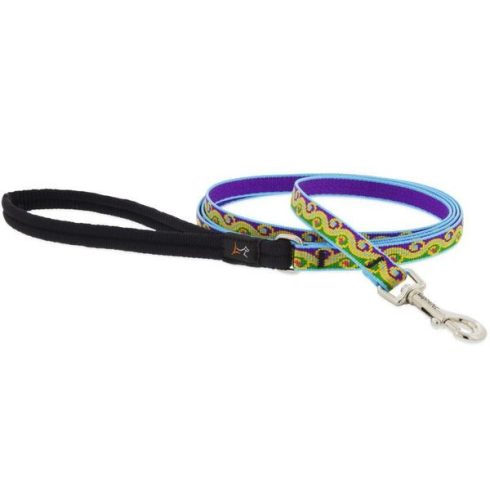 Lupine Microbatch Collection Party Time Padded Handle Leash 1,25 cm width 122 cm - For small dogs