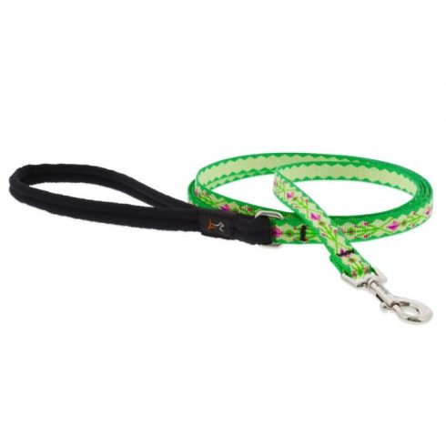 Lupine Microbatch Collection Scottish  Thistle Padded Handle Leash 1,25 cm width 122 cm - For small dogs