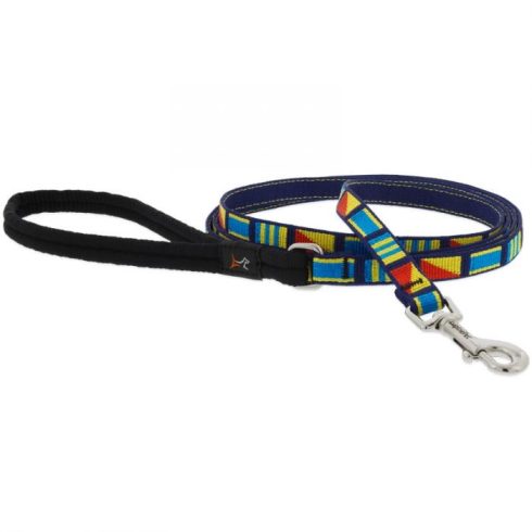 Lupine Microbatch Collection Signal Flag Padded Handle Leash 1,25 cm width 183 cm - For small dogs