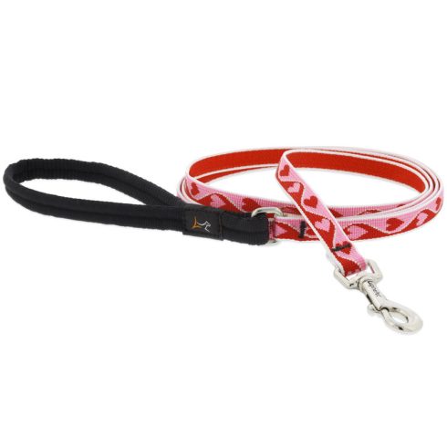 Lupine Microbatch Collection Sweetheart Padded Handle Leash 1,25 cm width 122 cm - For small dogs