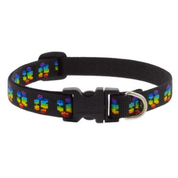   Lupine Original Collection Peace Paws Adjustable Collar 1,25 cm width 21-30 cm -  For Small Dogs