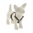   Lupine Original Collection Peace Paws Roman Harness  1,25 cm width 23-35 cm -  For small dogs and puppies
