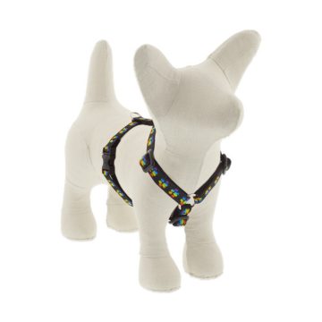   Lupine Original Collection Peace Paws Roman Harness  1,25 cm width 23-35 cm -  For small dogs and puppies