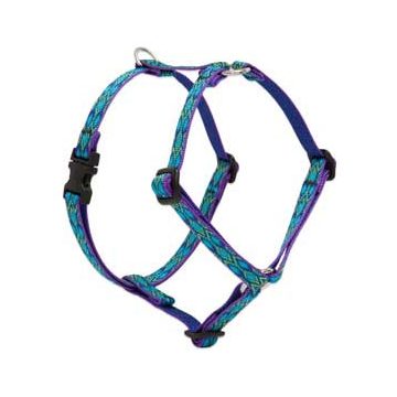   Lupine Original Collection Rain Song Roman Harness  1,25 cm width 23-35 cm -  For small dogs and puppies