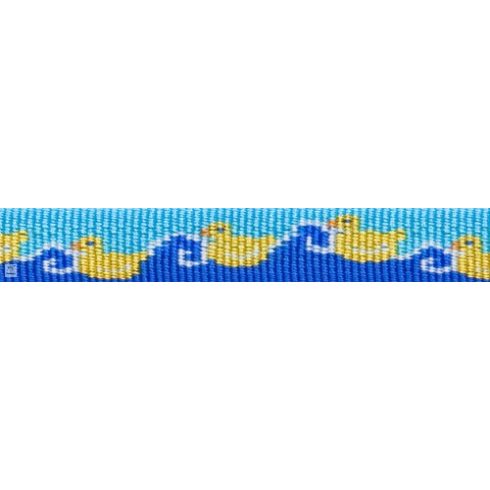 Lupine Original Designs Just Ducky Padded Handle Leash 1,25 cm width 122 cm - For small dogs
