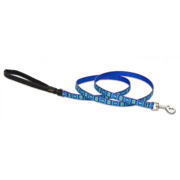   Lupine Original Designs Sea Glass Padded Handle Leash 1,25 cm width 122 cm - For small dogs