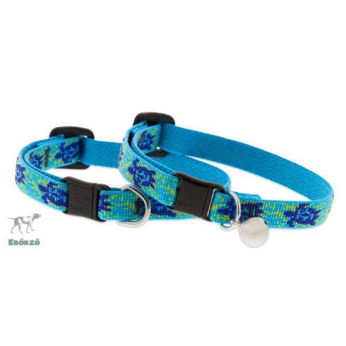 Lupine macska nyakörv (Turtle Reef 1,25 cm széles CAT csengővel 21-30 cm )