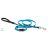   Lupine Original Designs Turtle Reef Padded Handle Leash 1,25 cm width 122 cm - For small dogs