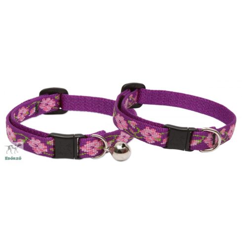 Lupine macska nyakörv (Rose Garden 1,25 cm széles CAT 21-30 cm )