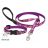   Lupine Original Designs Rose Garden Padded Handle Leash 1,25 cm width 122 cm - For small dogs