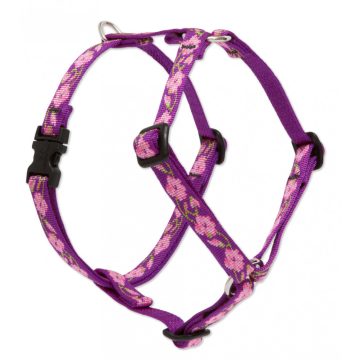   Lupine Original Collection Rose Garden Roman Harness  1,25 cm width 23-35 cm -  For small dogs and puppies