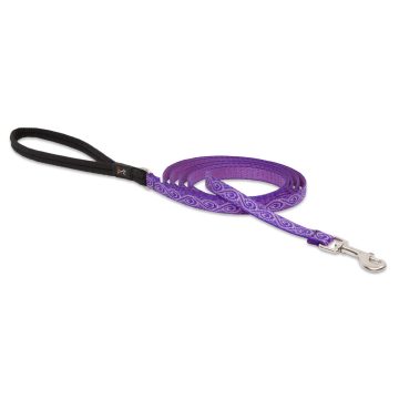   Lupine Original Designs Jelly Roll Padded Handle Leash 1,25 cm width 183 cm - For small dogs
