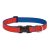 Lupine Club Collection Derby Red Adjustable Collar 2,5 cm width 41-71 cm -  For Medium and Larger Dogs