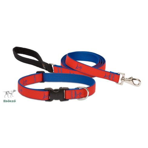 Lupine póráz (CLUB 2,5 cm széles Derby Red 183 cm)